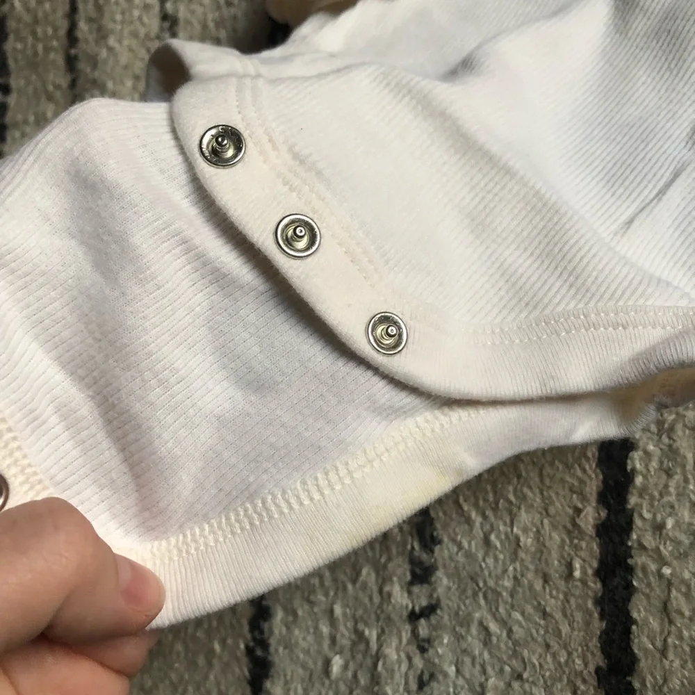 Baby Gap ribbed Peter Pan collar onesie